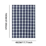 Europäischer Stil 100% Reine Baumwolle Ultra-Saugfähiges Geschirrtuch 45x70cm Verstärktes Design 1/5-teiliges Set Ideal zum Trocknen und Reinigen 6