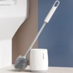 1set Silikon Kopf Wc Pinsel Schnell Entleeren Sauber Werkzeug Wand-Montage Oder Boden-Stehende Reinigung Pinsel Bad zubehör 3