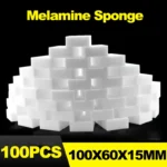 100 Teile/los Melamin Schwamm Magie Schwamm Radiergummi Für Küche Geschirr Waschen Reiniger Badezimmer Melamin Reinigung Schwamm 100X60X15MM