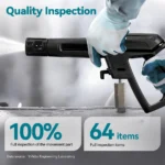 YOFIDRA 200Bar 2200W Elektrischer Hochdruckreiniger Autowaschpistole Gartenreiniger Wassersprühpistole 180° °   Verstellbare Düse 4