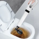 Manuelles Abflussreinigungsgerät mit Hochdruck-Luftdruck für Verstopfte Rohre in Küche, Toilette und Bad 3