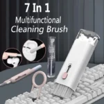 7-in-1-Reinigungsset für Laptop-Tastaturen, Computer-Tastatur-Reinigungsbürste, Kopfhörer-Reinigungsstift für AirPods, iPhone Keycap Puller Set