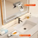Mini Handheld Mopp Faltbare Schwamm Mopp Desktop Badezimmer Waschbecken Schnelle Wasser Absorption und Reinigung Werkzeuge Hause Auto Glas Bildschirm Mops 3