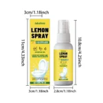 30 ml tragbares Deodorant-Spray, Lufterfrischer, Toiletten-Geruchsbeseitigung, Reinigungsmittel, Badezimmer-Deodorant, langlebiger Zitronengeschmack 6