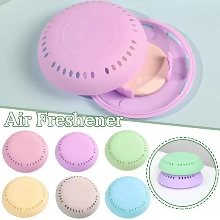 Solide runde Fisher-Aromatherapie, dauerhafte Desodorierung, solide Lufterfrischer für Badezimmerbedarf, Kleiderschrank, Auto, Zuhause, Toilette