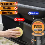 Auto-Kunststoff-Restaurator „Back to Black Gloss“ – Wachsbeschichtungsmittel zur Erneuerung von Autoinnenräumen, Leder und Verkleidungen – Auto-Politur und Reparaturbeschichtung