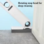 Mini-Handmopp, zusammenklappbar, leistungsstarke Squeeze-Reinigungsmopps für Zuhause mit Schwamm, selbstquetschende Bodenwaschmopps, Schreibtisch, Fenster, Auto 3