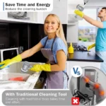Wiederaufladbarer elektrischer kabelloser Wasch- und Schleuderschrubber Turbo Scrub Clean 4