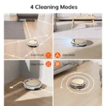 ILIFE V5s Ultra Roboter-Staubsauger und Wischmopp-Kombination, 4000Pa Saugkraft, App-/Fernbedienung, Kartenkennzeichnung, Reinigungsplanung 5