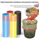 100/10Pcs Verdickte Kordelzug Müll Taschen Haushalt Tragbare Pull Tasche Müll Entsorgung Tasche Küche Wc Müll Lagerung Taschen 3