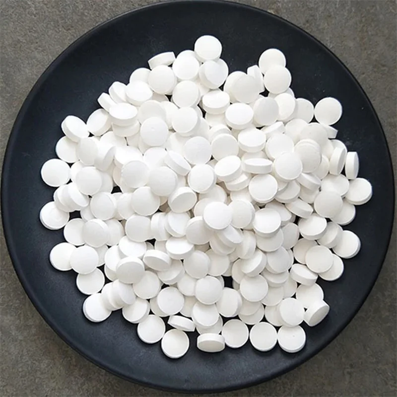 50 stücke/Flasche Schwimmbad reinigungs tablette Chlor brom tabletten reiniger Schwimmbad Haushalts reinigungs mittel 2