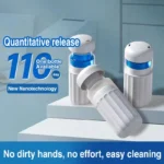 Neuer Toilettenreiniger, automatisches Toilettenreinigungsartefakt, blaue Blase, Deodorant, Entkalkungsgeist, leichter Duft, Toilettengeruchreiniger 5