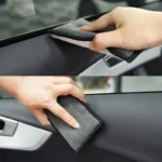 2-10Pcs Weiche Doppel Seite Mikrofaser Schrubben Schwamm Auto Leder Reinigung Mikrofaser Handtuch Wachs Schwamm Auto Detaillierung Werkzeuge 3