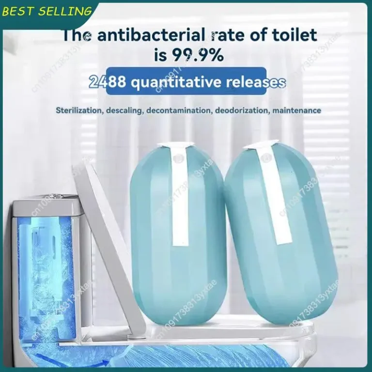 N09R-Blue Bubble Toilettenreiniger, desodorierende Toilette, leistungsstarke automatische Entkalkung und Dufttyp Magic Box Toile 2