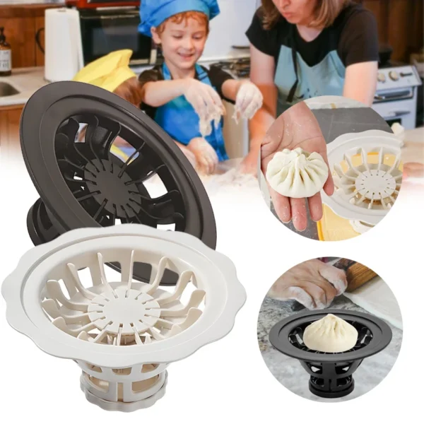 Blumenförmige Brötchen- & Teigtaschenmaschine DIY Gebäck- und Teigtaschenform Küchen-Backwerkzeug für einfache hausgemachte Brötchen