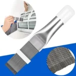 Universeller Faltbarer AC-Lamellenkamm Klimaanlagen-Reinigungsbürste HVAC-Kondensator-Radiator-Lamellenreiniger Heimwerker-Handwerkzeug 6