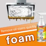 Küche Fett Schaum Reiniger Leistungsstarke Schwere Öl Fleck Entferner Grills Öfen Fett Reiniger Haushalt Schmutz Reinigung Blase Spray 6