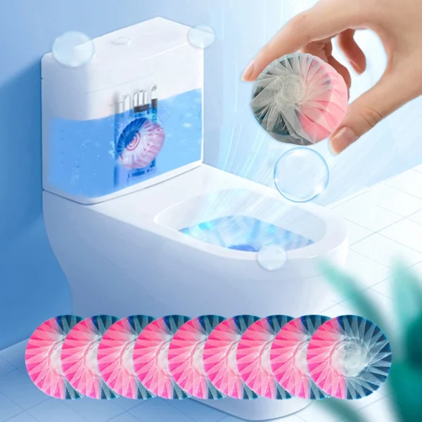 Automatische Toilettenschüssel-Reinigungstabletten – Kontinuierliche Freigabetechnologie, langanhaltende Frische