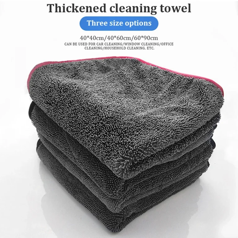40x40/40x60/60x90CM Mikrofaser Handtücher 600GSM Ultra-Dickes Auto Waschen Handtuch Auto Extra Weiche Lappen Auto Pflege Reinigung Trocknen Tuch 2