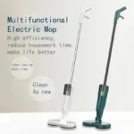 Kabelloser elektrischer Schleudermop-Reiniger, automatisch, 2-in-1, Nass- und Trockenreiniger für Zuhause, Auto, Glas, Decke, Tür, Fenster, Bodenwäscher 2