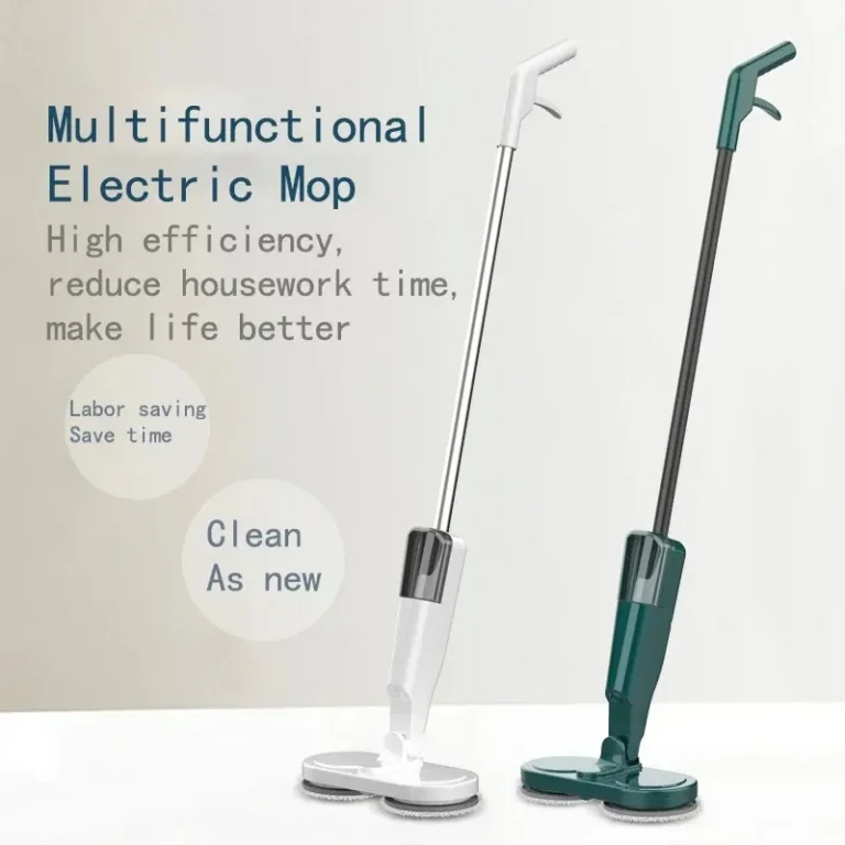 Kabelloser elektrischer Schleudermop-Reiniger, automatisch, 2-in-1, Nass- und Trockenreiniger für Zuhause, Auto, Glas, Decke, Tür, Fenster, Bodenwäscher 2