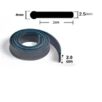 Edelstahl Wischer glas Werkzeuge Glassc haber Wasser Gummi Artikel 105 cm lange Rakel 6