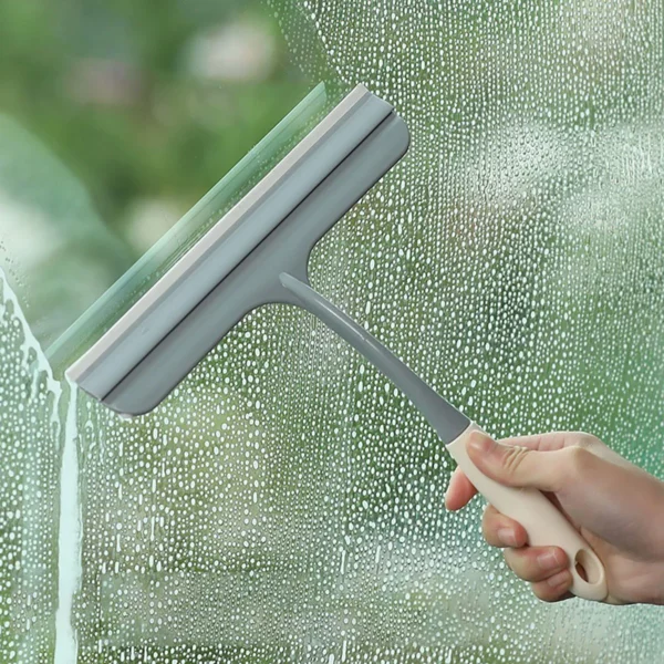1 Stück Duschfenster-Abzieher für Duschtüren, Badezimmerfenster und Autoglas, Reinigungszubehör für den Haushalt