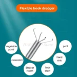 90/160/200/300 cm Kanalisation Rohr Unblocker Schlange Frühling Rohr Bagger Werkzeug Küche Bad Kanalisation Reinigung werkzeug Küche Zubehör 5