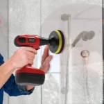 12-teiliges Bohrbürstenaufsatzset, Power Cleaning Scrub Brush und Scrub-Schwamm, für Fugenboden, Fliesen, Badezimmer, Küche