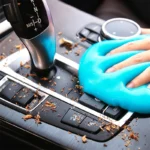 Blaue Reinigungsknete für die Fahrzeugaufbereitung – Auto-Reinigungsgel, Knete für die Fahrzeugpflege, Auto-Reinigungsgel, Plastilin für Autos XCN01