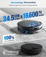 ECOVACS Deebot X9 Pro Omni 16600pa Kehrroboter Staubsauger OZMO Roller KI-gesteuerte Intelligente Reinigung Roboter Haushaltsgerät 4