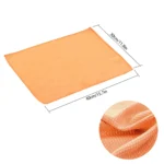 5/10 Stück Mikrofaser-Geschirrtücher Super Saugfähige Reinigungstücher Wiederverwendbare Küchen-Haushalts-Antifett-Wischtücher Fischschuppen-Lappen 3