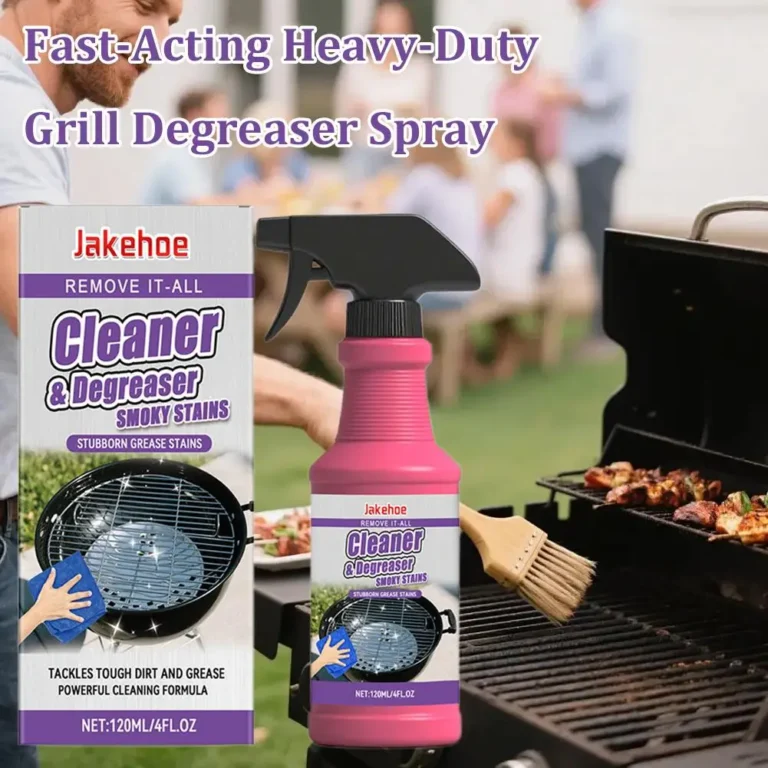 Hochleistungs-Grill-Entfetter-Spray, schnell wirkender Entferner von Küchenölflecken, 120 ml, leistungsstarker Schaumreiniger für Ofen, Dunstabzugshaube, Herd, Grill I1K3 2