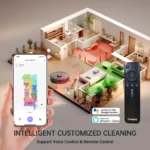 SmartAI S8 Pro Roboterstaubsauger mit Basisstation, 5000 Pa Saugleistung, 380 ml Wassertank, 3 l Mülleimer, 45+ Tage Staubaufbewahrung 5