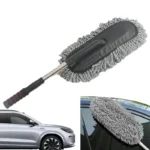 Auto Waschen Mopp Teleskop Griff Staub Entferner Wachs Pinsel Mikrofaser Auto Duster Reinigung Pinsel Weiche Duster Pinsel für auto Sauber 5