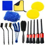 Auto Detail lierungs bürste Set das ultimative Auto-Reinigungs set für Lüftungs schlitze Lücken Wartung Auto Luft auslass Detail Clearance Bürste