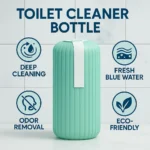 Automatische Toilettenreinigerflasche |   Tiefenreinigung, Geruchsentfernung, langlebiges frisches blaues Wasser, umweltfreundliches Badezimmer 4