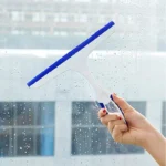 1/2 Stück Wischerabzieher für Duschglas, Autofenster, Windschutzscheibe, Spiegel, Fliesenreiniger mit Haken, Fensterreinigungswerkzeug 6