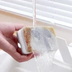 Magie Drei Schichten Reinigung Schwämme Wiederverwendbare Pan Topf Geschirr Scheuer Pads Haushalt Küche Schwamm Tücher Pinsel Sauber Werkzeuge 4