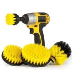 Elektrische Schrubberbürste, Bohrbürsten-Set, Schrubberbürste für Bohrmaschinen, für Teppich, Glas, Autoreifen, Nylonbürsten 2/3,5/4/5 Zoll 2