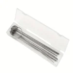10-teiliges Set Duschloch-Reinigungsbürste, Artefakt, Badezimmer, WC, Duschkopf, Lücke, Nadelreinigung, Baggerarbeiten, kleine Bürste, Tassenwaschen 2