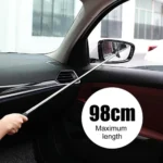 Tragbare Regnerische Glas Fenster Reinigung Werkzeug Wischer Ausziehbarer Griff Auto Seite Spiegel Rakel Teleskop Rückspiegel Rakel 4