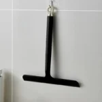 Robuste Glas- und Oberflächenreinigungsbürste, Schaber, Kunststoff, Silikon, geeignet für Badezimmer, Küche, Dusche, Spiegel, Fliesenreiniger 2