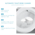 12 Stück Toiletten-Dekontaminations-Brausetabletten entfernen effektiv hartnäckigen Schmutz, beseitigen Gerüche ohne Rückstände und Reizungen. 3