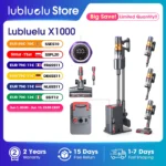 Lubluelu 400W 42KPA Kabelloser Staubsauger Handstaubsauger Haushaltsgerät Aromatherapie-Funktion LED-Display für Boden Teppich Tierhaare