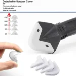 Silikon Schaber Rakel Kleber Entferner Messer Abdichten Winkel Schönheit Riss Kelle Werkzeug Mörtel Schaber Kit 3in1 Multifunktionale Hause 2