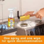 60 ml Schaumreiniger Küchenfettreiniger Fleckenentferner Reiniger Spray Magic Kitchen Entfetter Produkte Küchenutensilien Entfetter 3