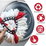 Mikrofaser-Mopp für Vileda Turbo 2-in-1, Moppkopf für Vileda Turbo Spin Mops, einfaches Auswringen, 2-in-1, Spin Mop für alle Bodentypen 5