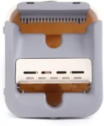 Flachmopp und Eimer Set mit 10 Wiederverwendbaren Mikrofaser-Pads -360 °   Rotations- und Doppelbehälter-Design, 50,3 Zoll ergonomischer Griff und Edelstahl 6