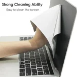 Staubdichtes Mikrofaser-Reinigungstuch, Notebook-Tastaturabdeckung, Laptop-Bildschirm-Reinigungsset für MacBook Pro 13/15/16 Zoll